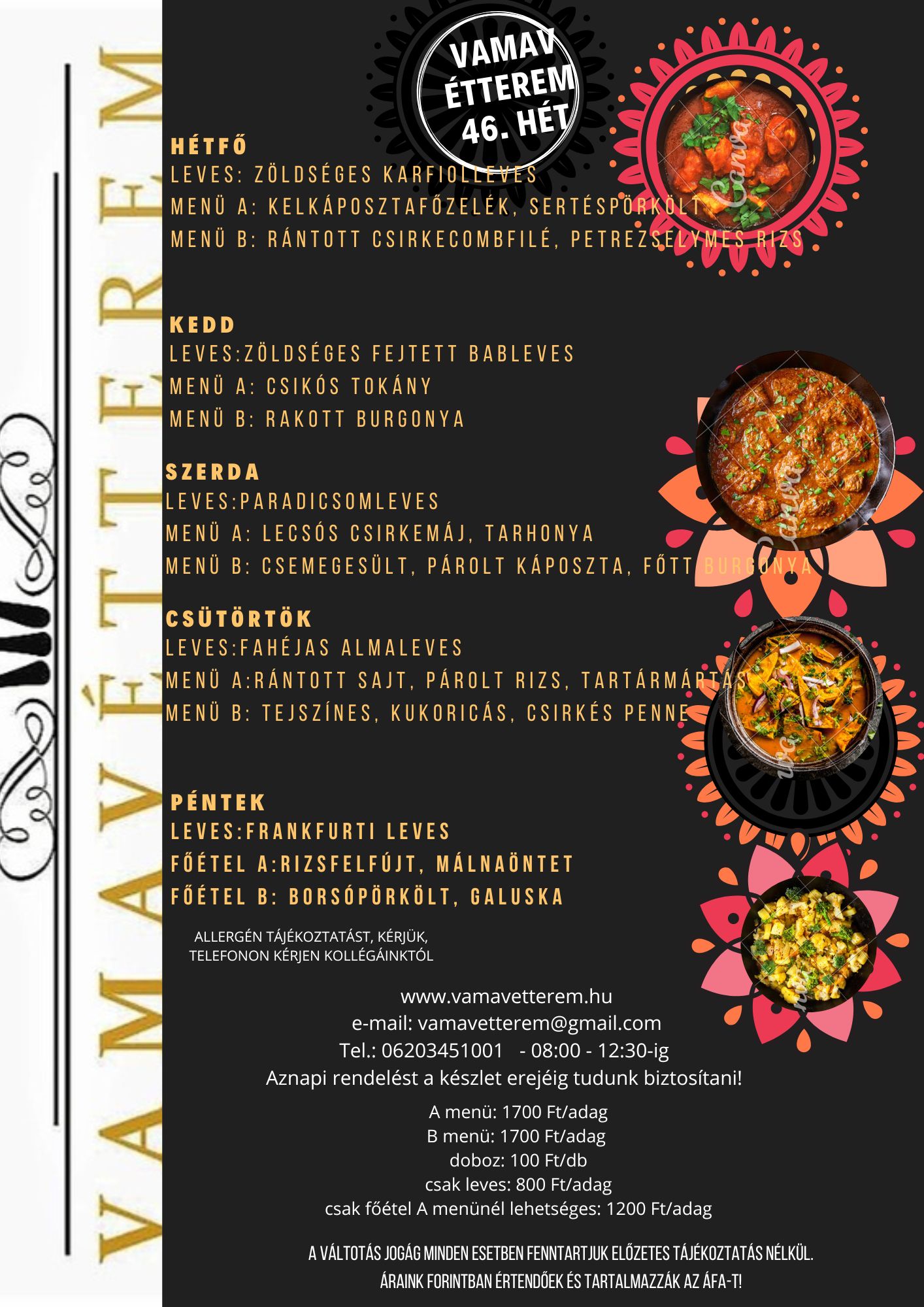 Copy of Black and Pink Mandala Diwali Menu - 2025-11-07T064208.986